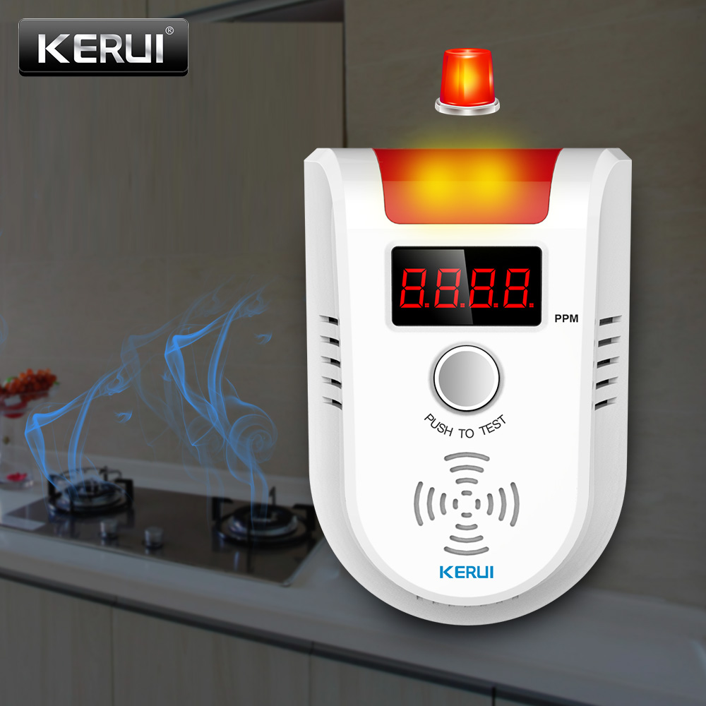 Home Security Upgrades - KERUI GD13 LPG GAS Detector Alarm