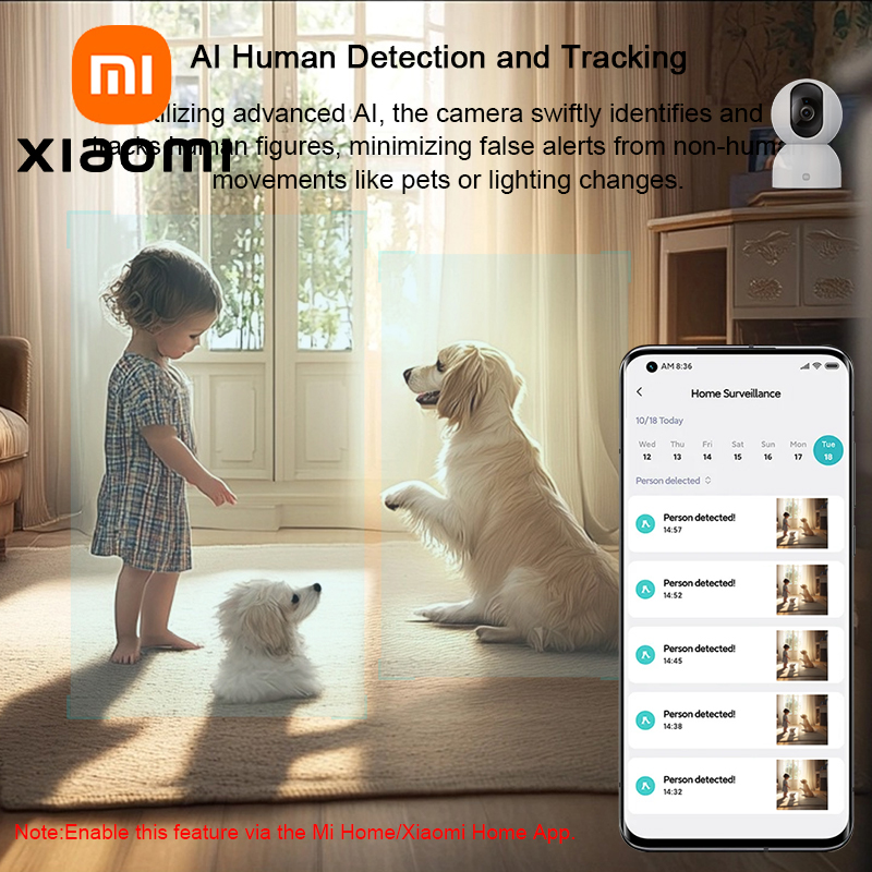 Home Security Camera Xiaomi Mi 360 - XIAOMI Home Security Intelligent Wifi Camera