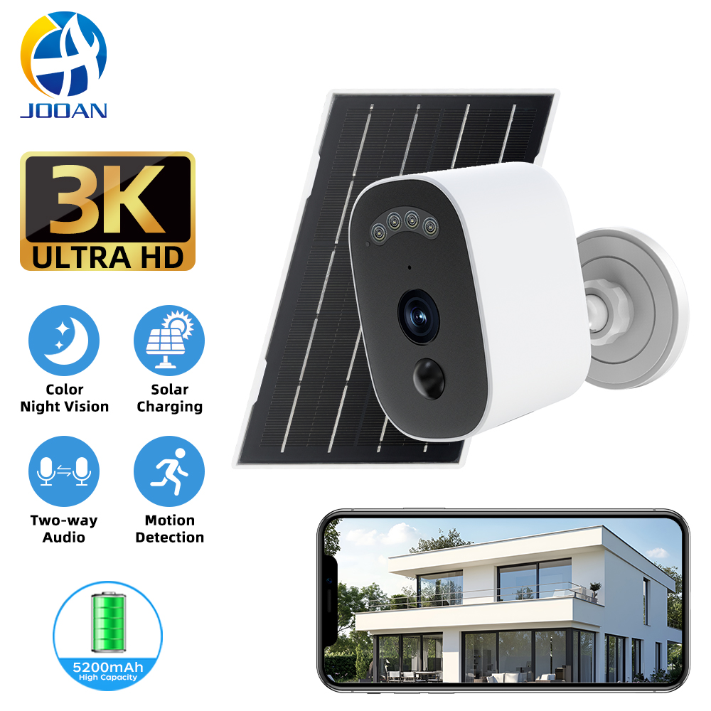 Home Security Ultimate - Jooan 3K HD Solar Security Camera