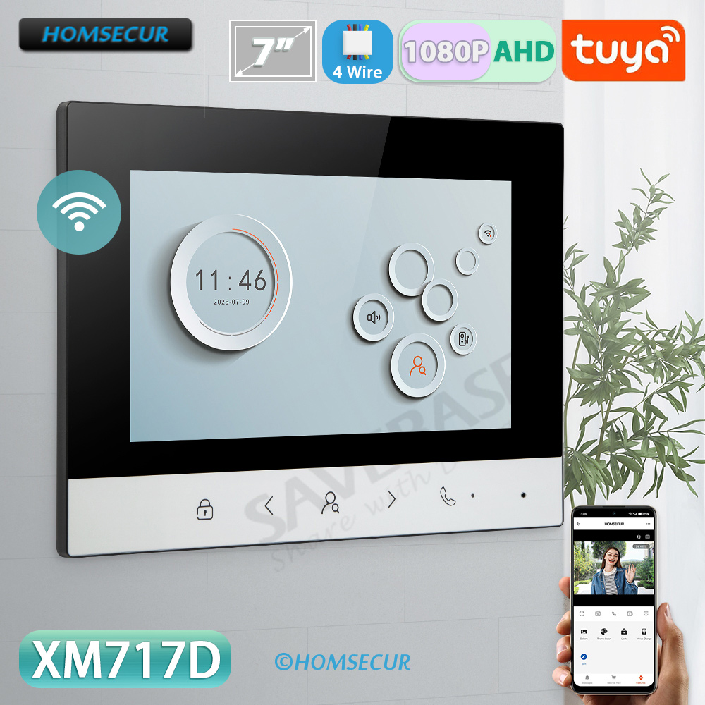 Home Security Monitoring - Tuya Smart WIFI Indoor Monitor 7