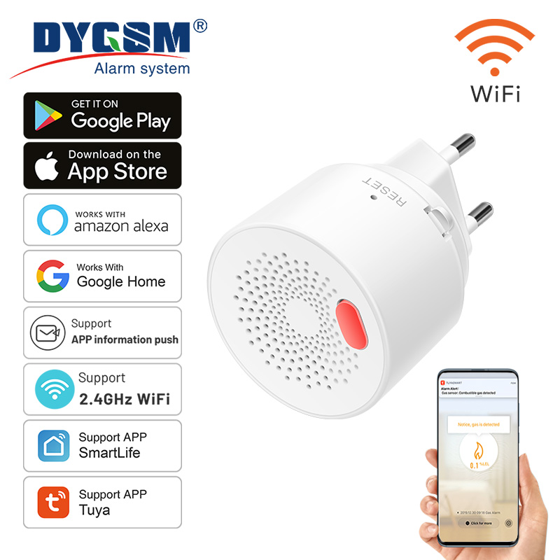 Home Security Tools - Tuya Smart Home Wifi Natural Gas