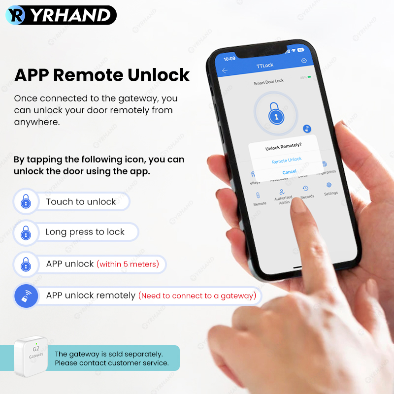 Bluetooth TTLock App Fingerpri - Home Security Battery review and price