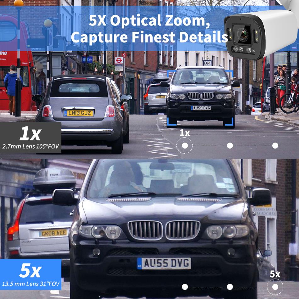 VIKYLIN 8MP 5X Zoom Bullet IP  - Home Security Hikvision review and price