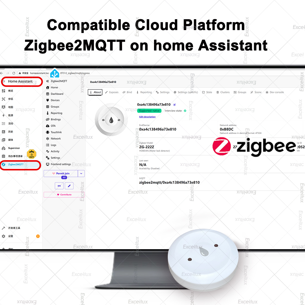 Zigbee Water Detector Leakage  - Home Security Tools review and price
