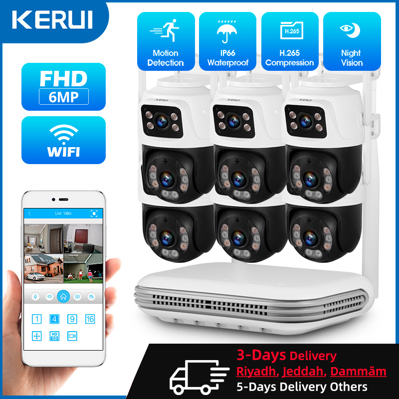 KERUI Waterproof 6MP HD Wirele - Home Security Ultimate review and price
