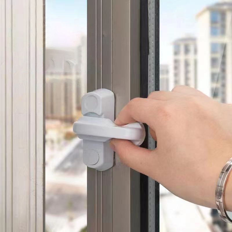 Window Door Sash Lock Plastic  - Home Security Door Reinforcement Lock review and price