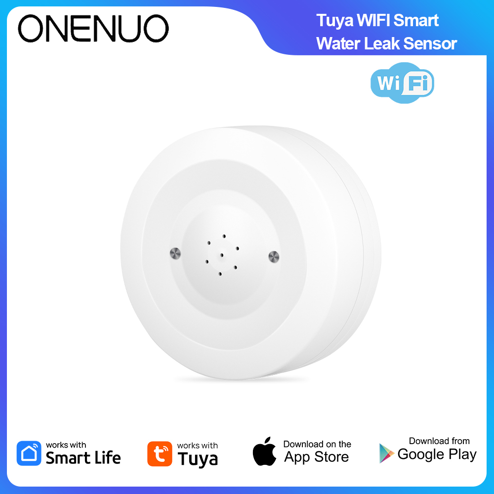 ONENUO WiFi Tuya Water Leak Se - Home Security Tools review and price