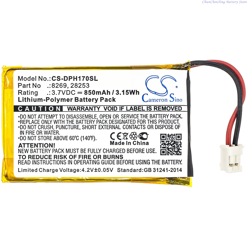 Cameron Sino 3.7V 850mAh Repla - Home Security Battery Replacement review and price