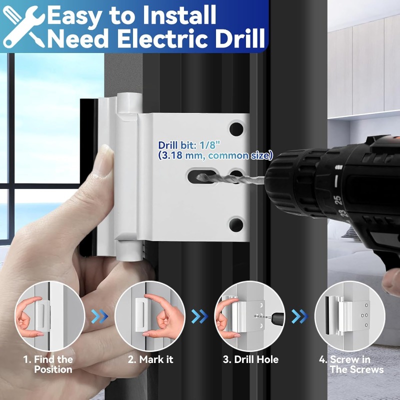 Door Reinforcement Lock Withst - Home Security Door Reinforcement Lock review and price