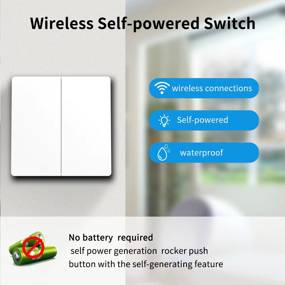 RF433 Self-Powered Wireless Li - Home Security Battery review and price