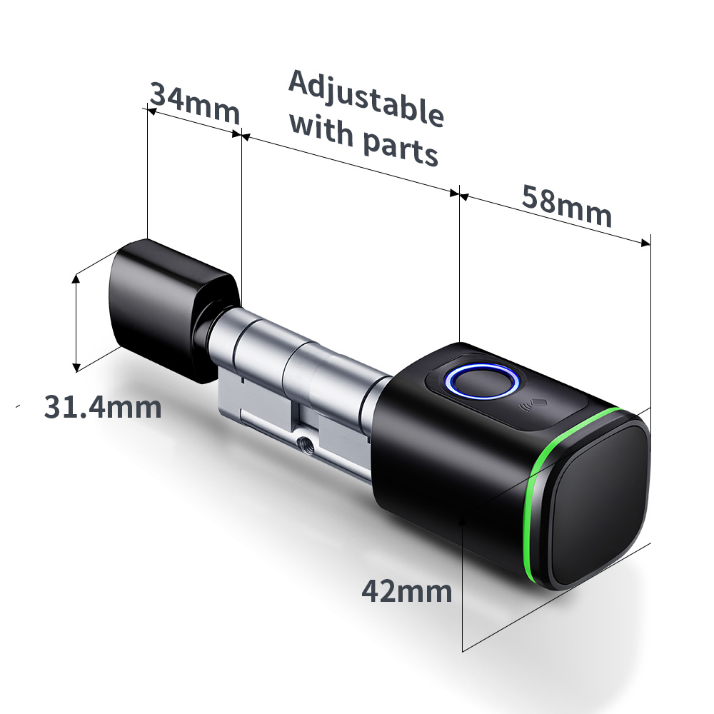 Smart Cylinder Lock Tuya 60-90 - Home Security Battery review and price